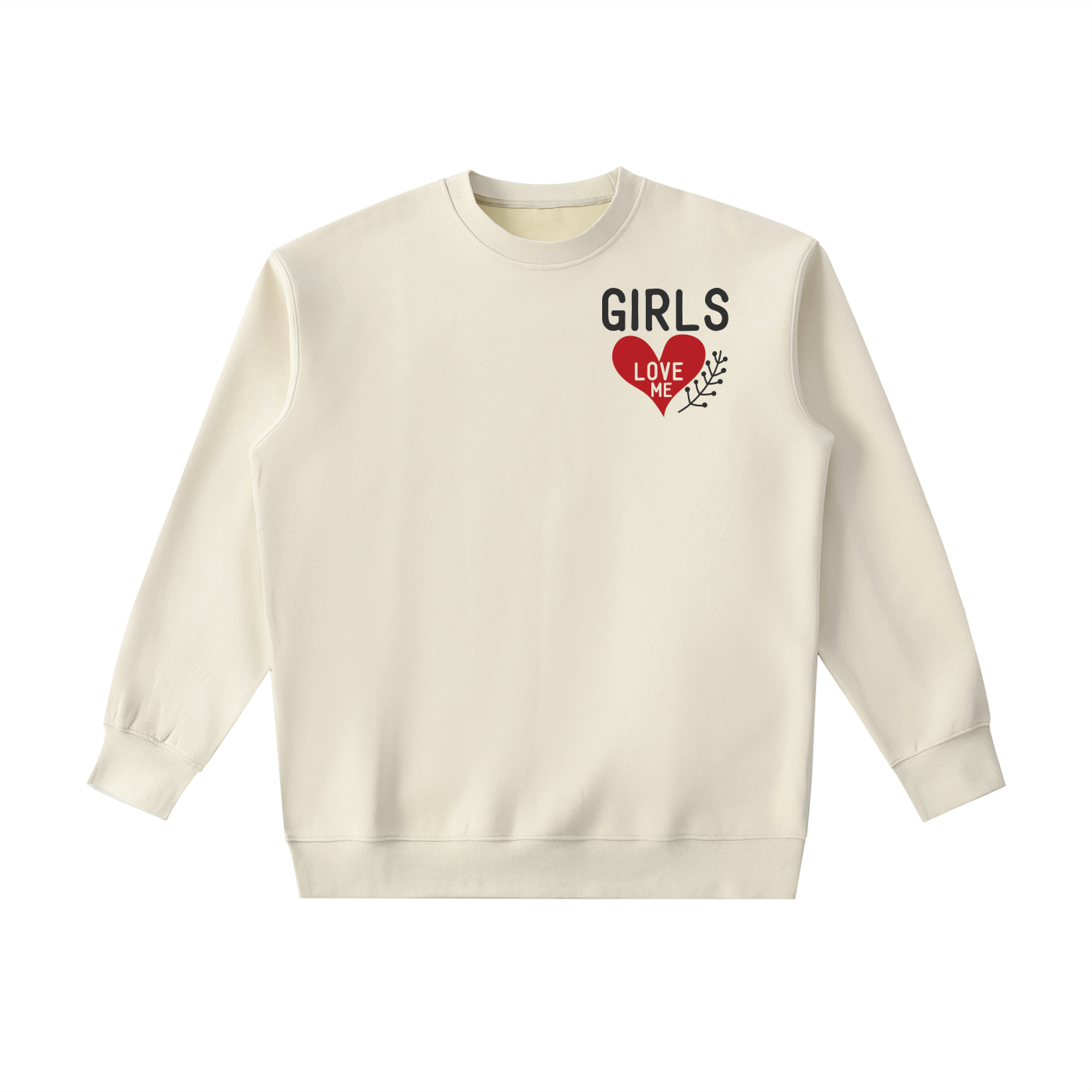 Girls love me Essential Heavyweight Crewneck Sweatshirt