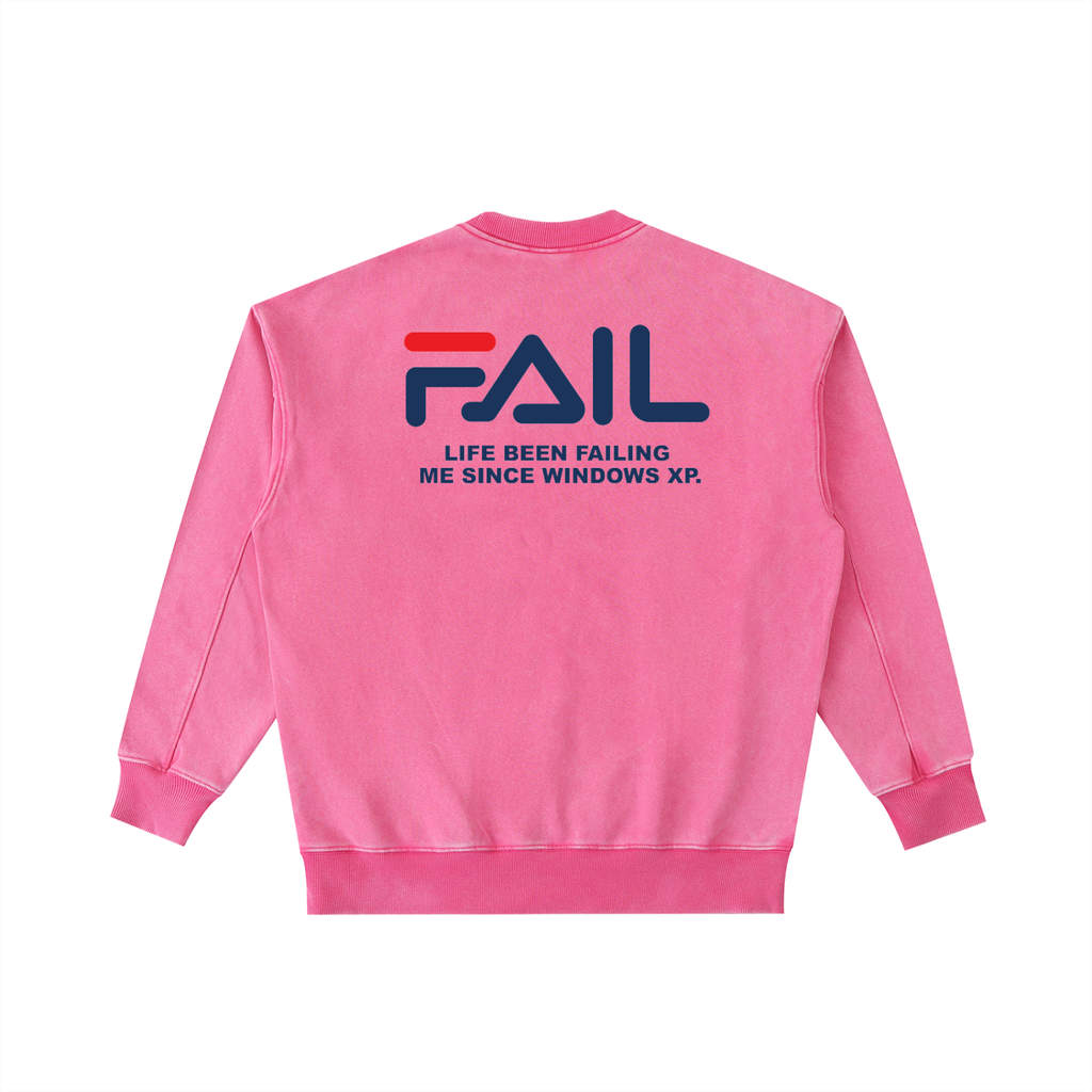 FAIL Vintage Washed Heavyweight Crewneck Sweatshirt
