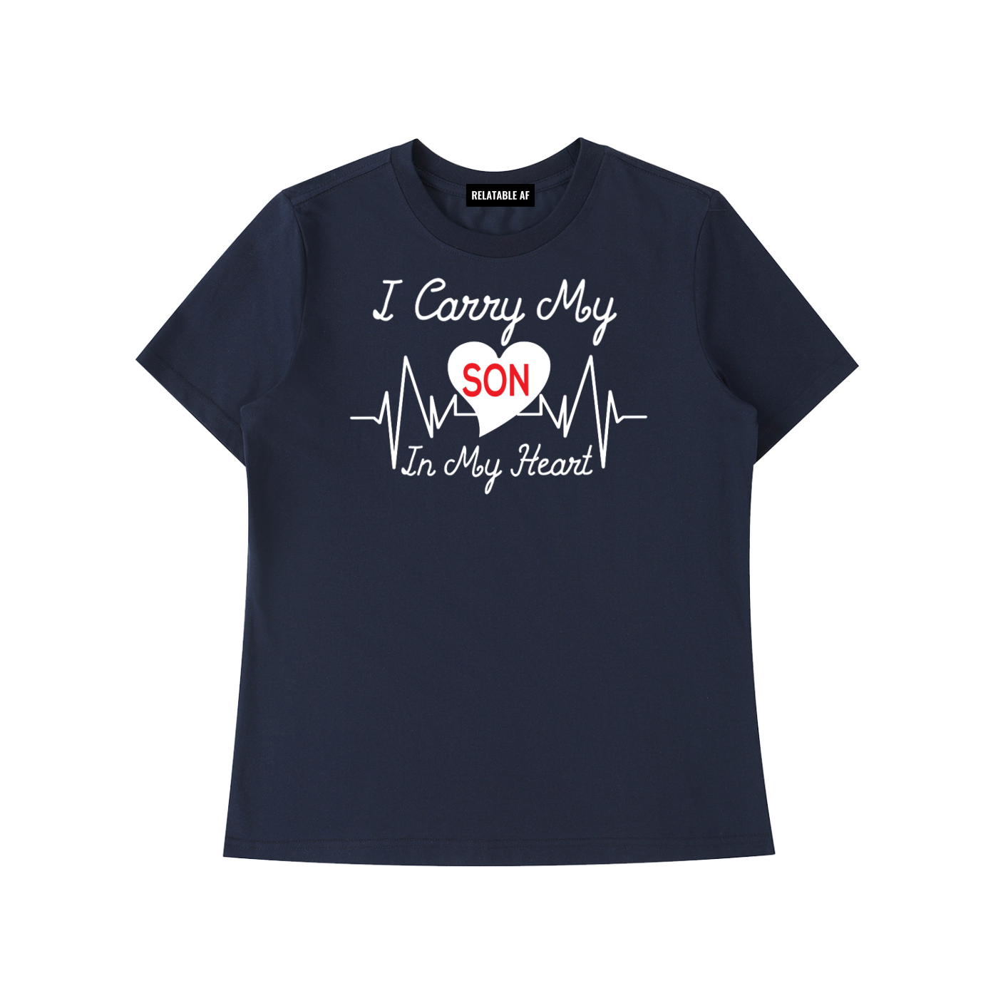 I Carry My Son in My Heart Essential Standard Shoulder T-Shirt