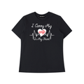 I Carry My Wife in My Heart Essential Standard Shoulder T-Shirt