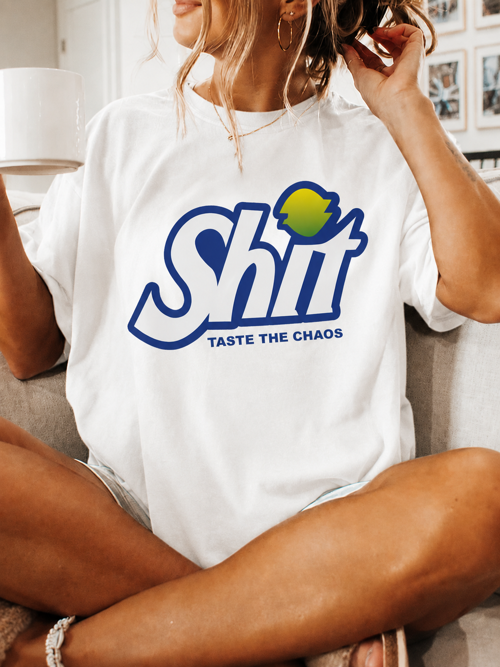 Shit Unisex Boxy T-shirt