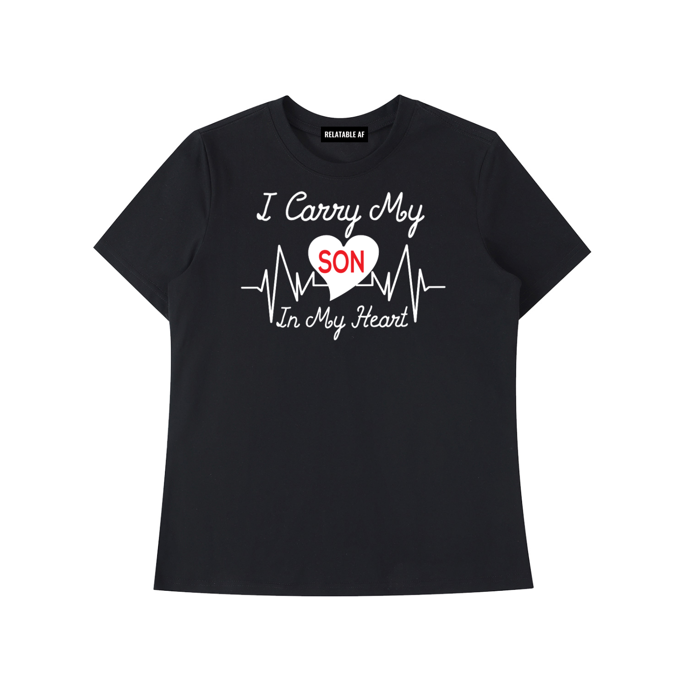 I Carry My Son in My Heart Essential Standard Shoulder T-Shirt