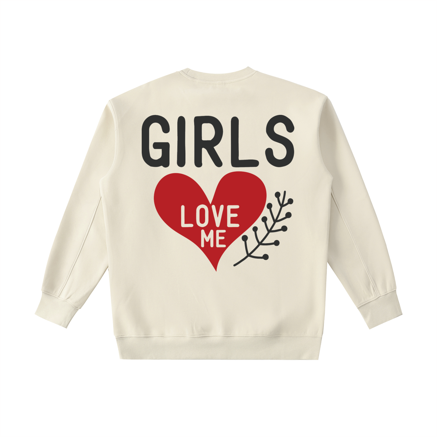 Girls love me Essential Heavyweight Crewneck Sweatshirt