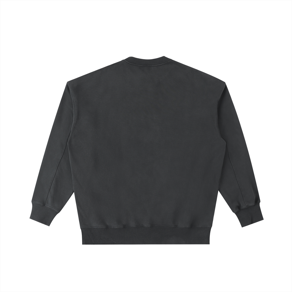 Love Vintage Washed Heavyweight Crewneck Sweatshirt