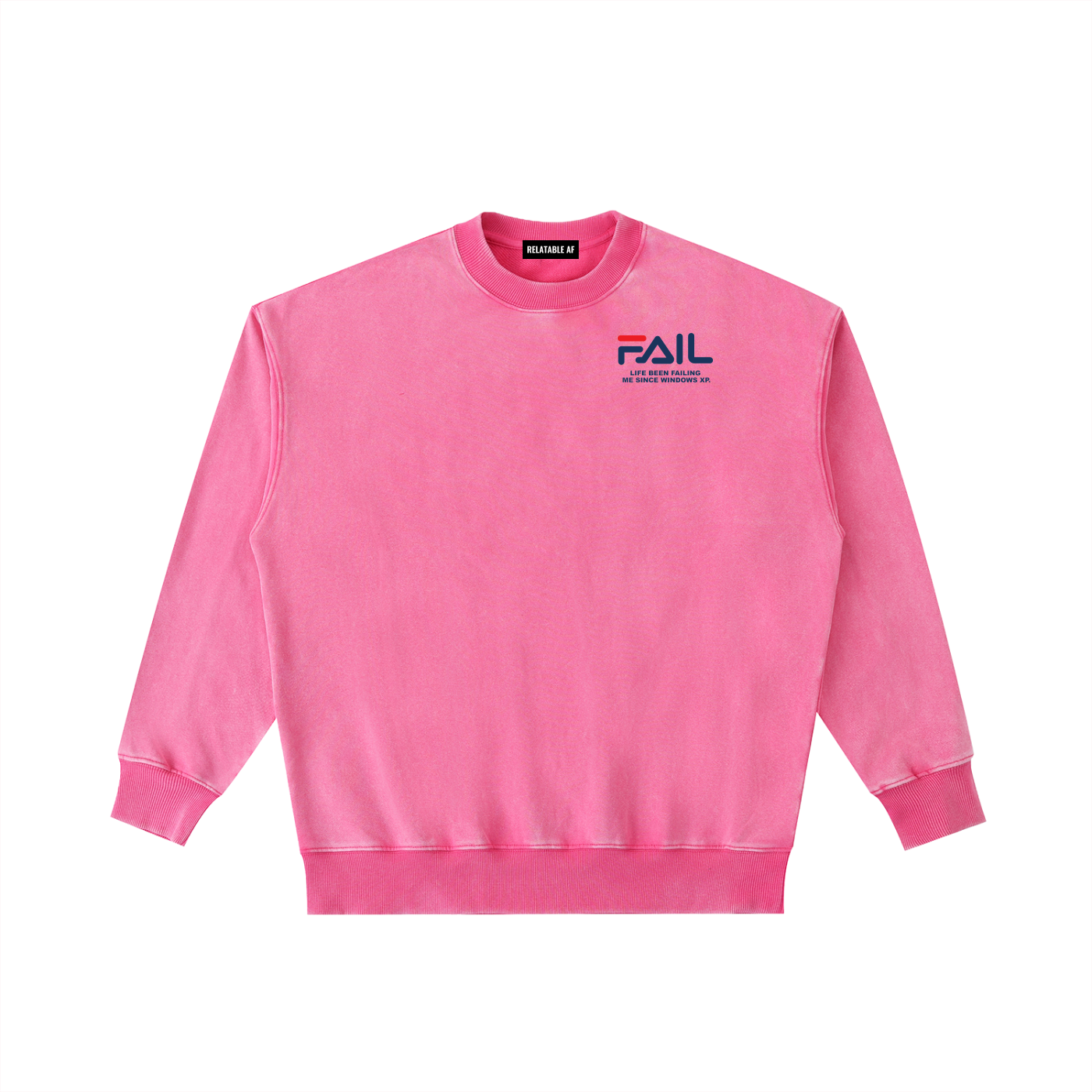 FAIL Vintage Washed Heavyweight Crewneck Sweatshirt